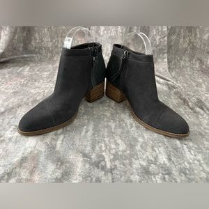 TOMS Gray Loren Bootie Size 7